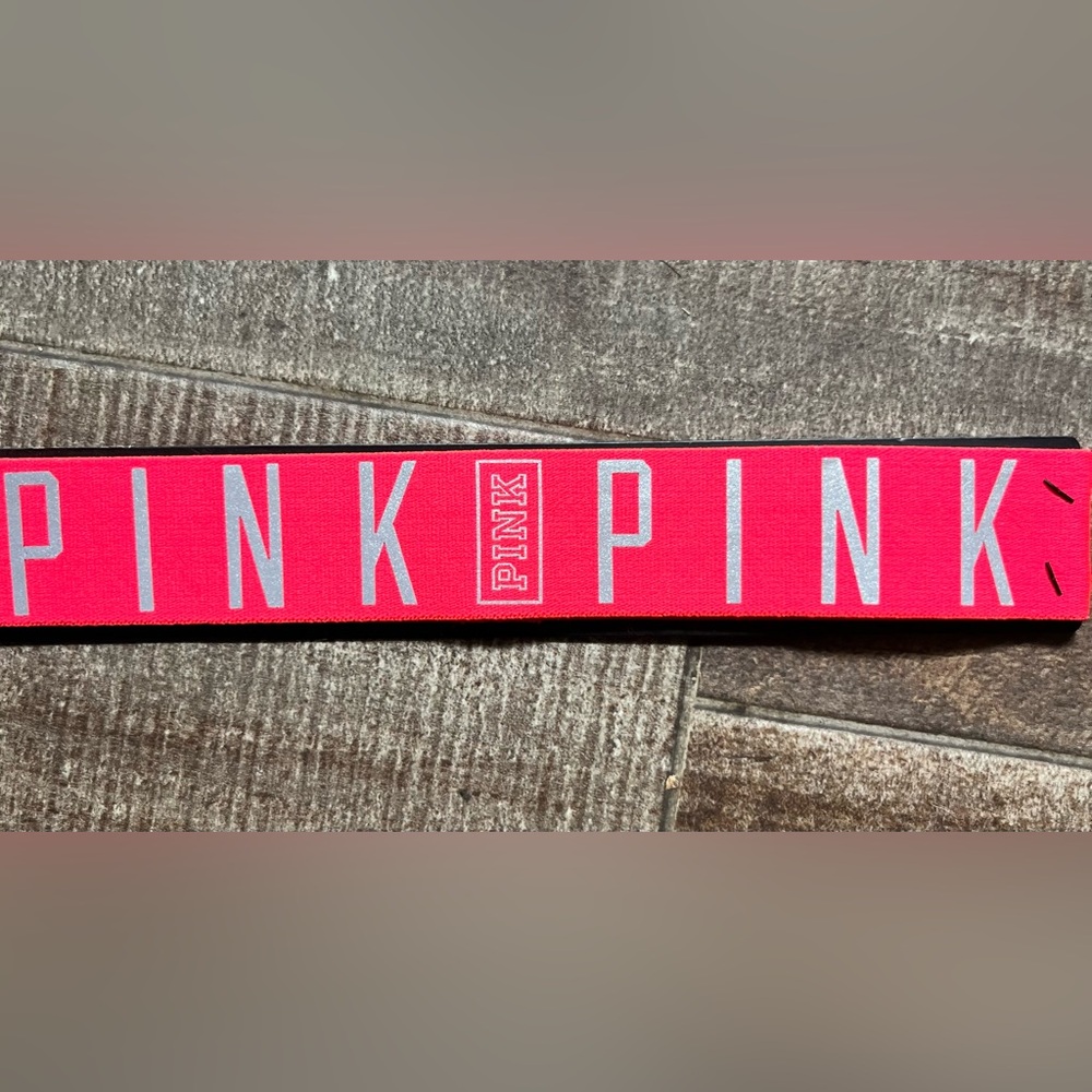PINK Headband Coral Red